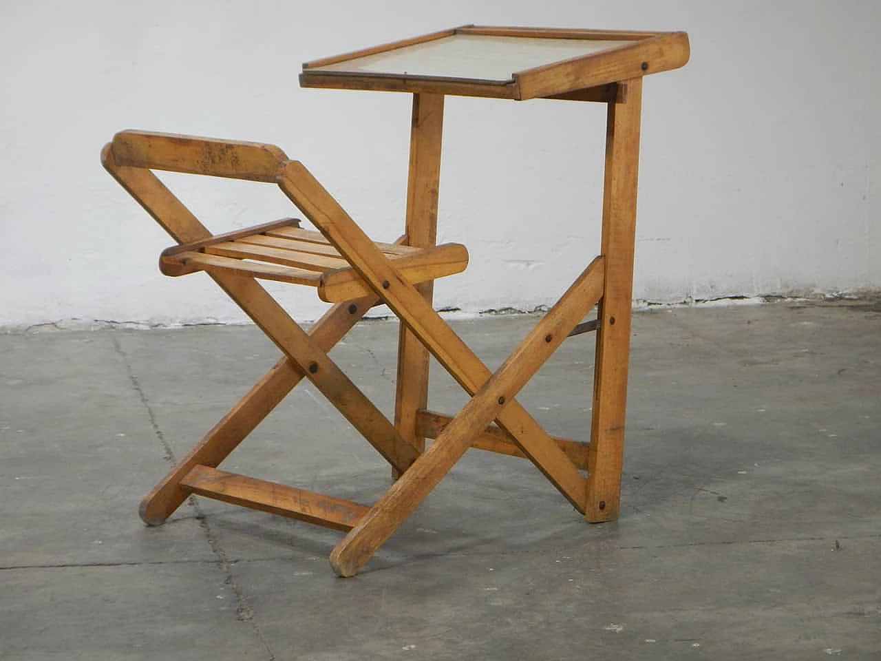 Wooden child desk, 1960s 1100316