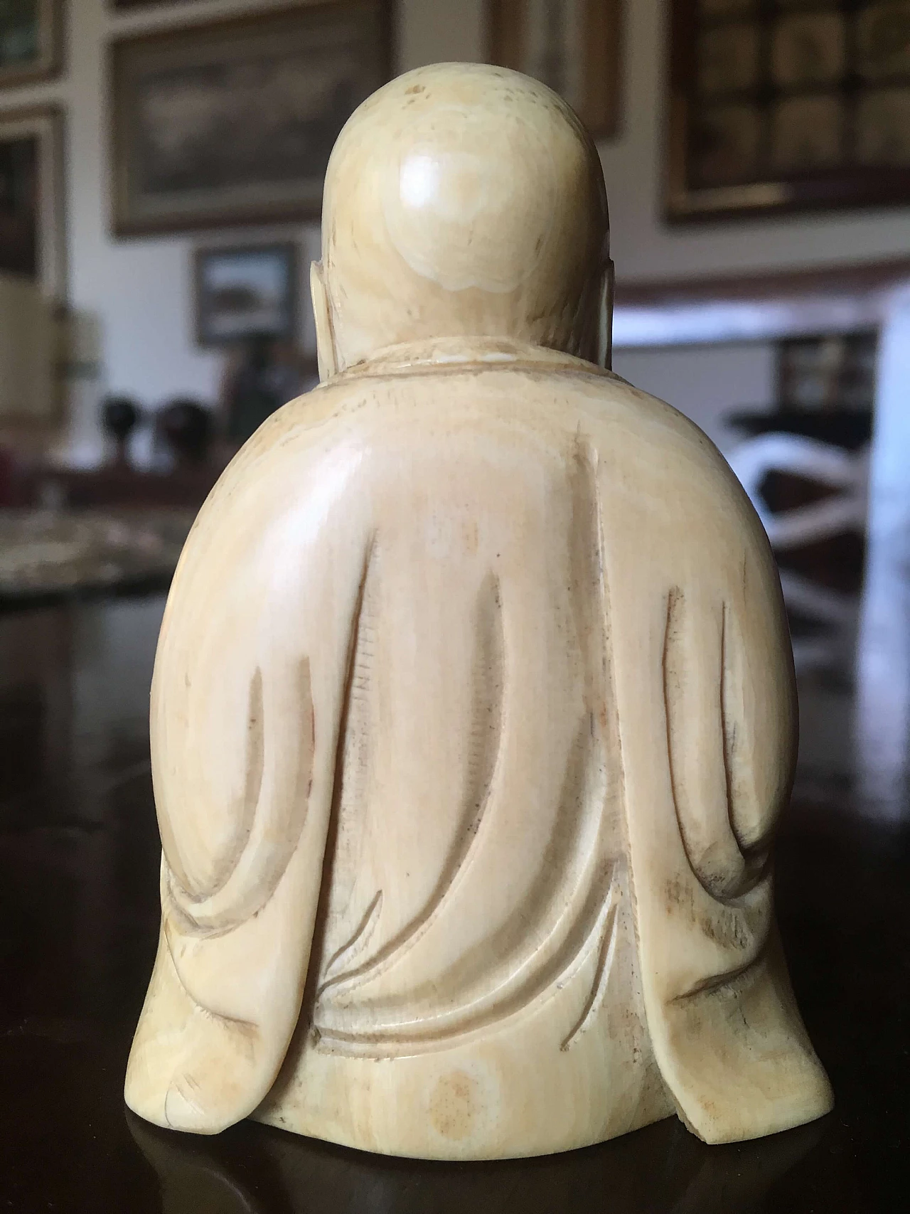 Buddha in ivory XIX sec 1100508