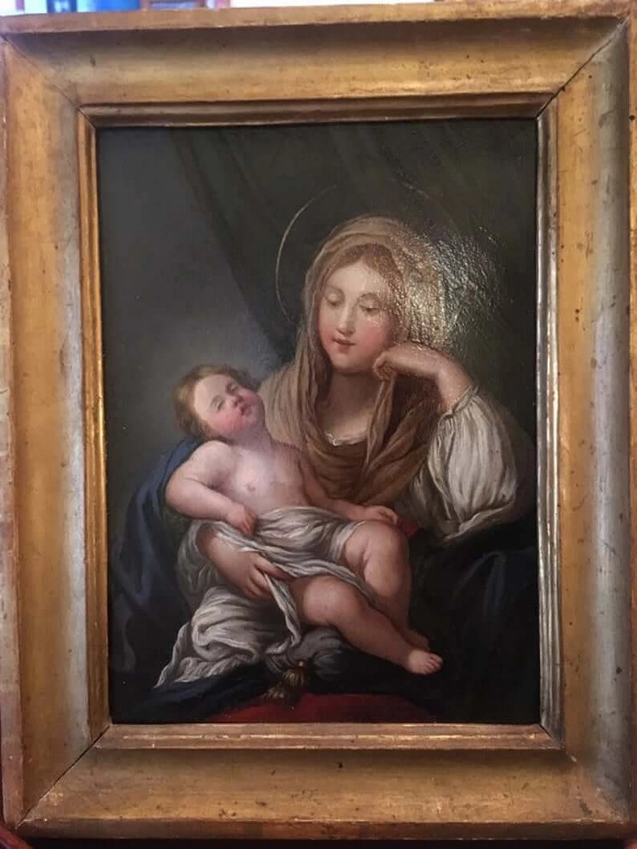 Olio su rame di Madonna con Bambino, Firenze, 1620 ca. 1100538