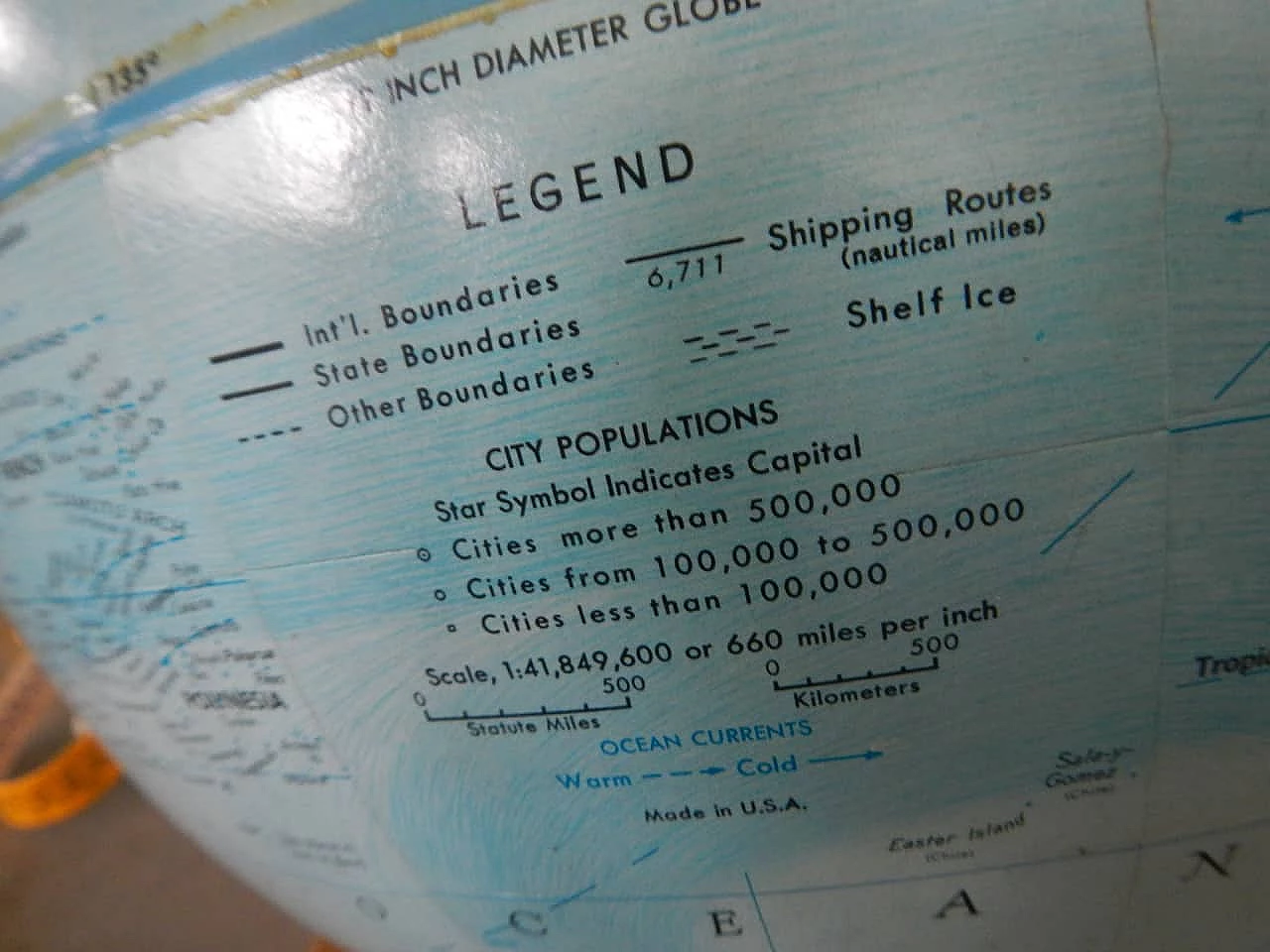 70s World Map 1100743