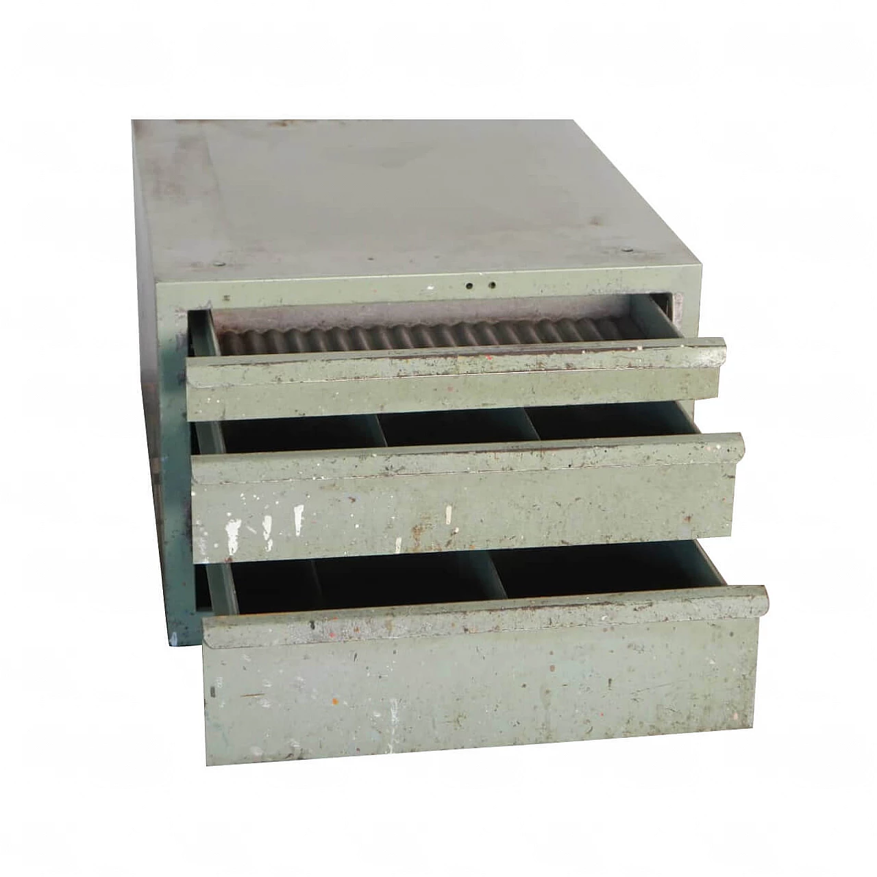 Industrial office unit with 3 drawers, Italy, 70s 1100939