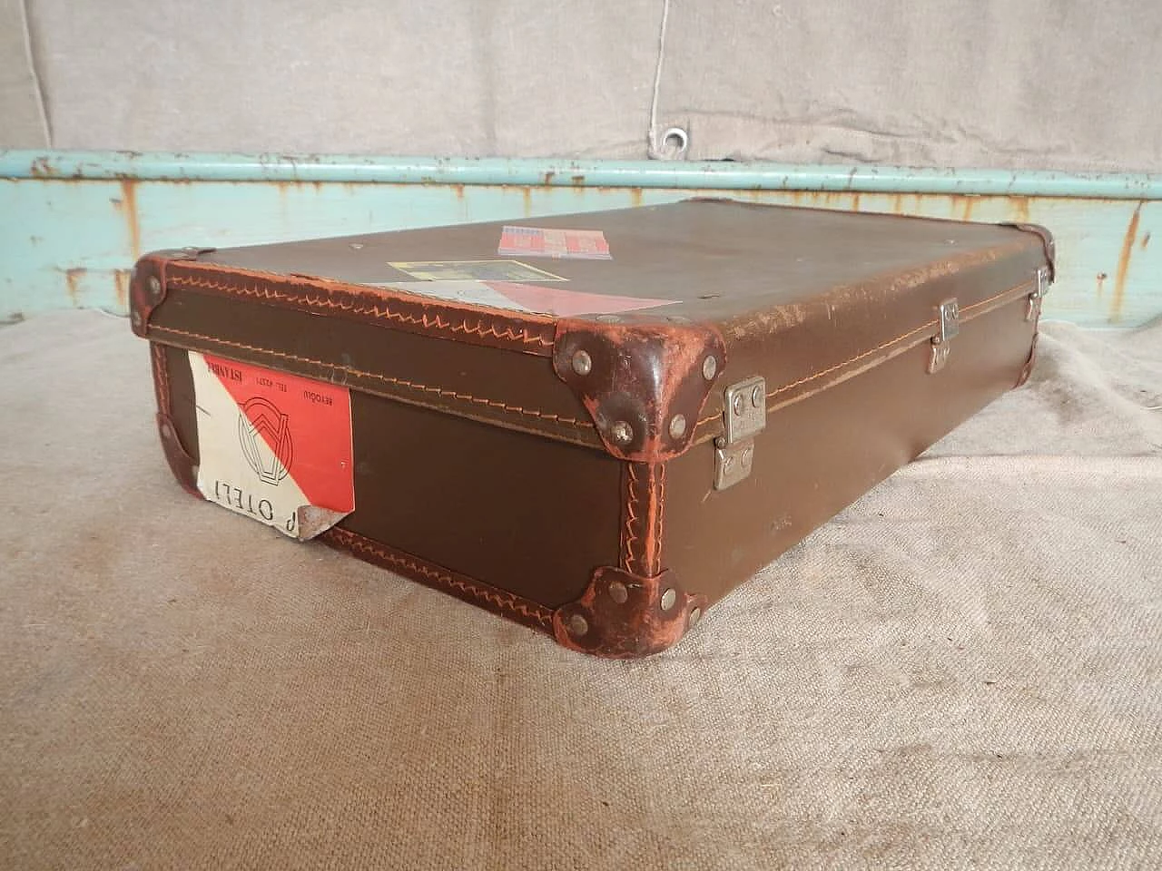 Cardboard suitcase, 1940s 1101058