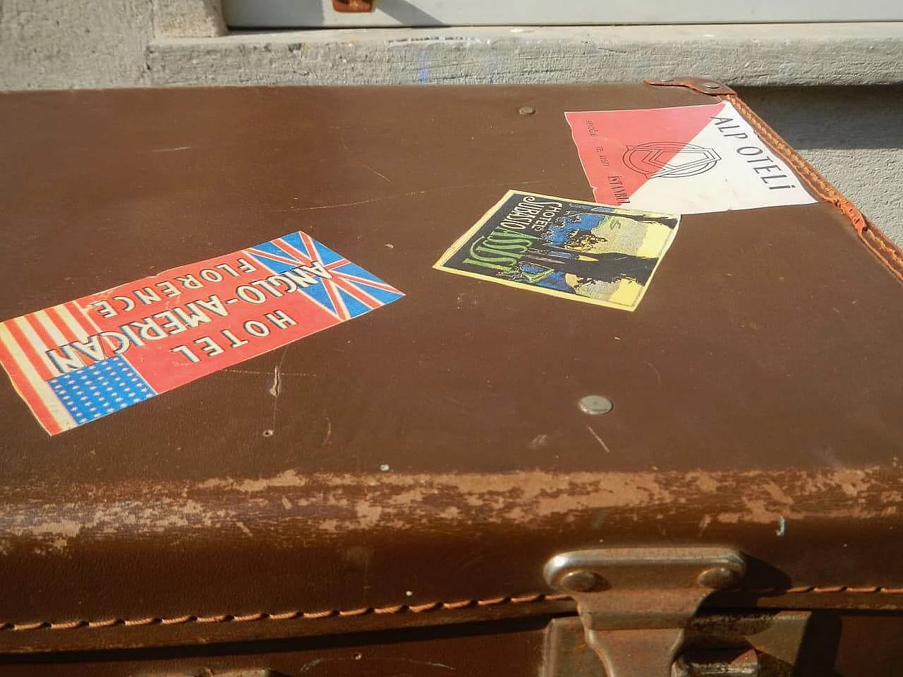 Cardboard suitcase, 1940s 1101060