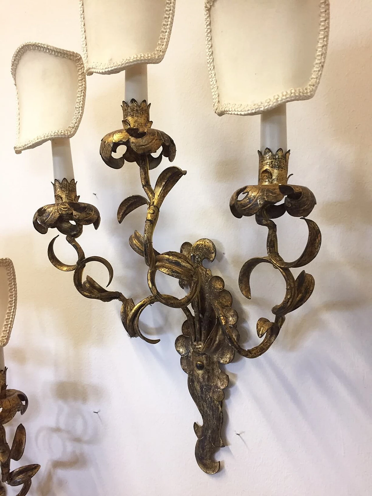 Coppia di appliques, anni '40 1101222