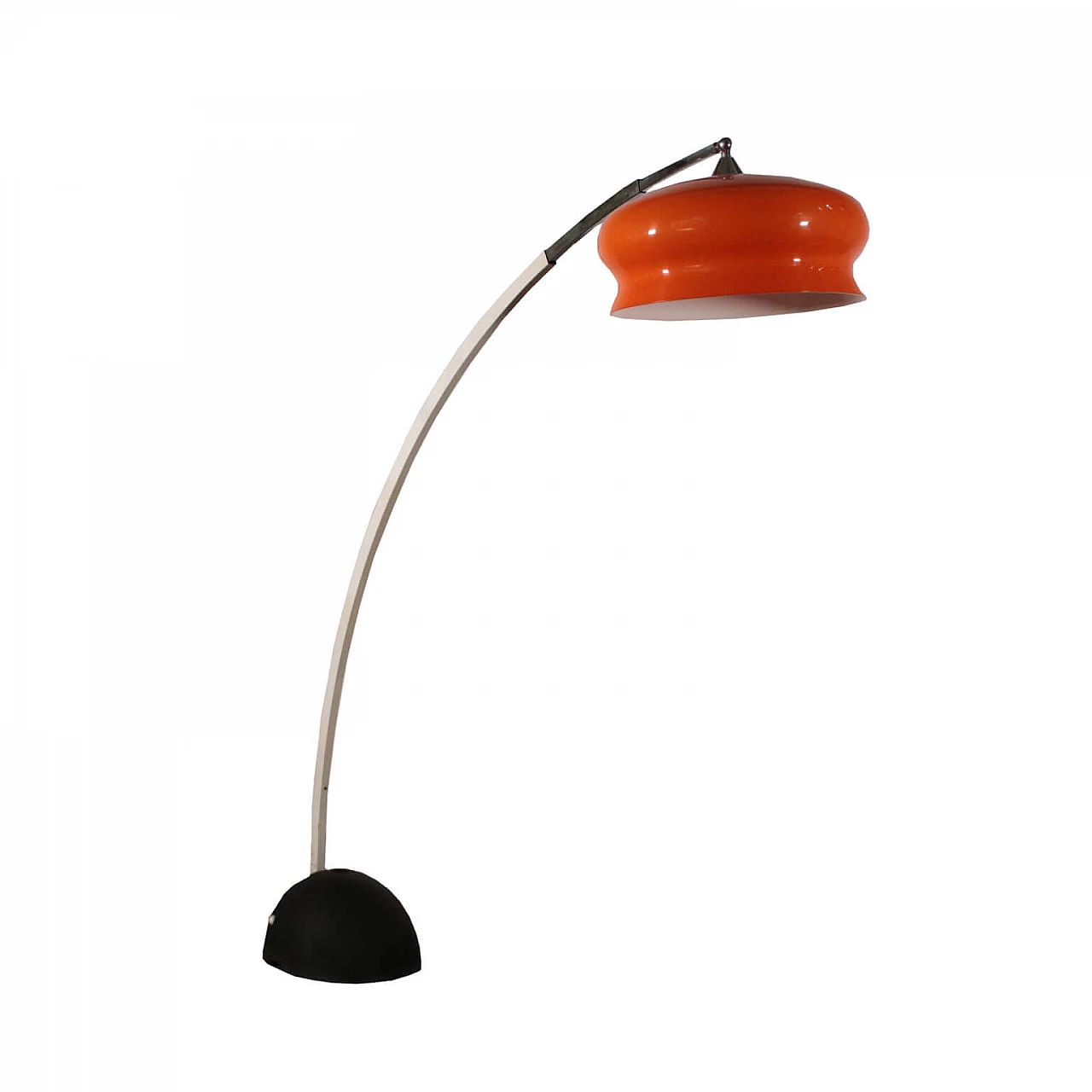 Orange extensible floor lamp, 70's 1101372