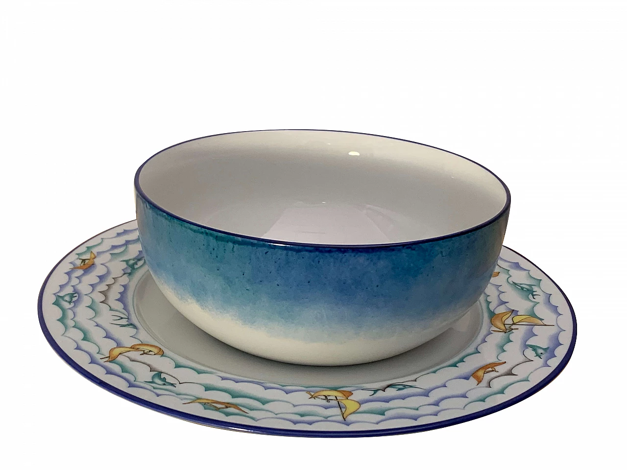 Piatto e ciotola realizzati per Silvio Berlusconi dalla Richard Ginori, 1994 1101423