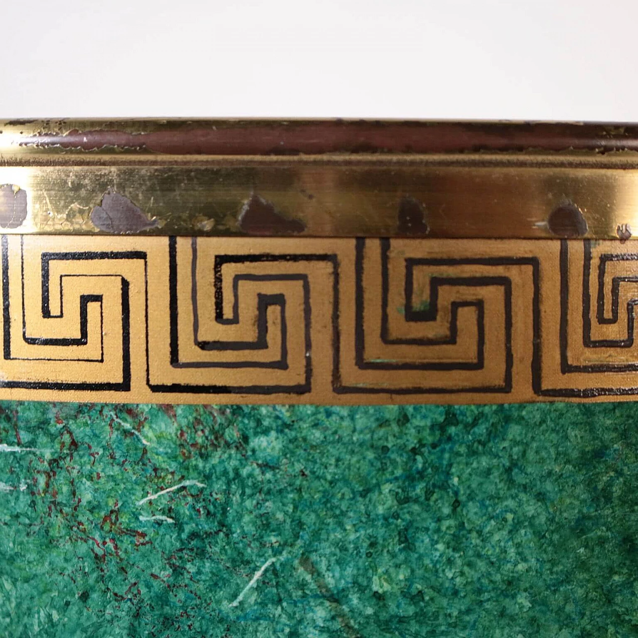 Brass paper basket by Felice Galbiati, 50s 1101554