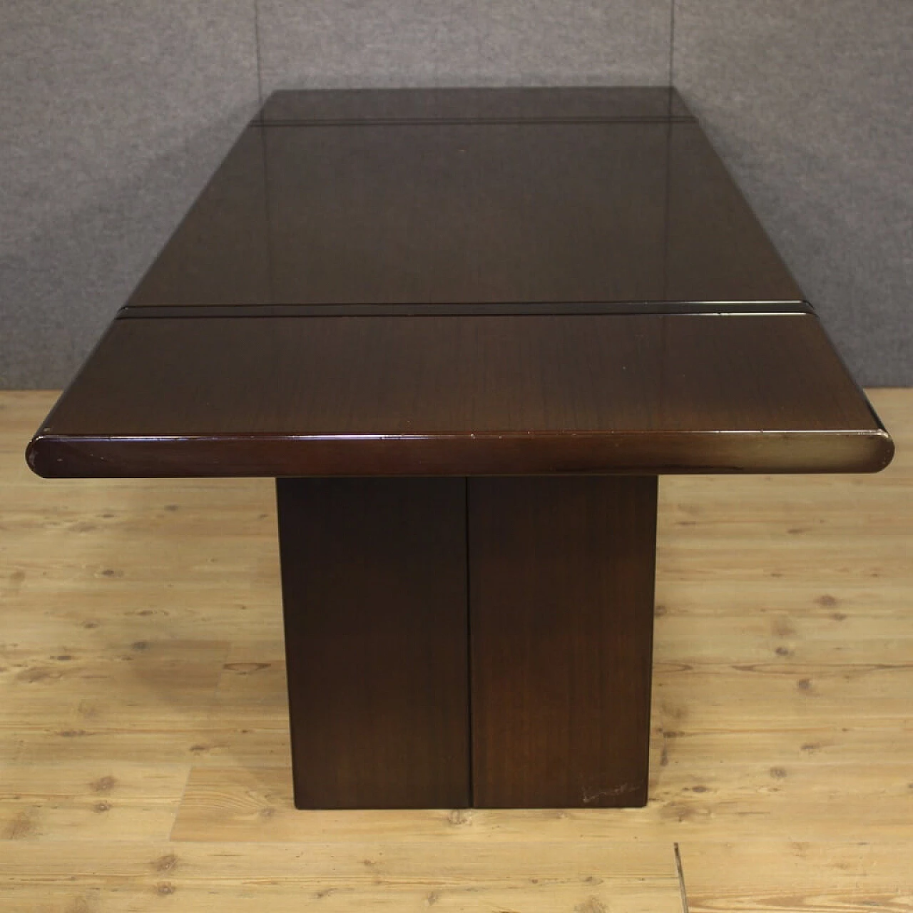 Tavolo italiano di design in legno esotico 1102053