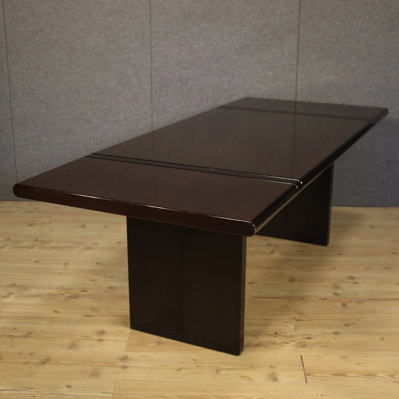 Tavolo italiano di design in legno esotico 1102055