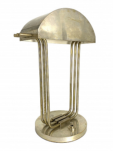 Table lamp designed by Marcel Breuer for the Paris Expo in 1925, signed