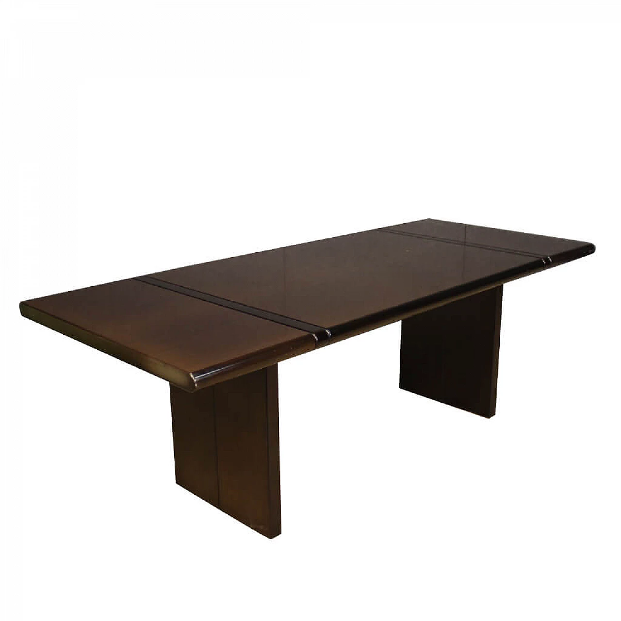 Tavolo italiano di design in legno esotico 1102331