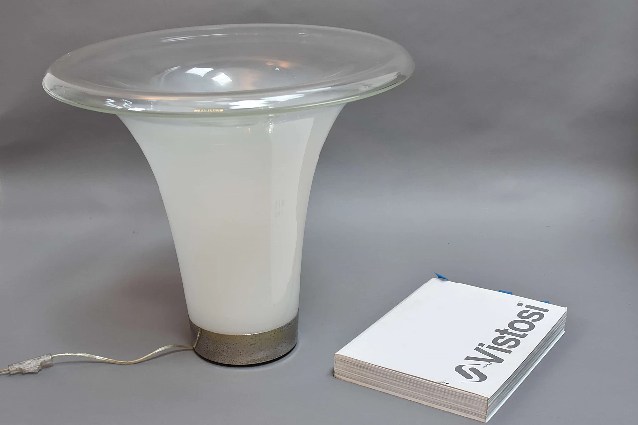 Glass table lamp Comare by Vistosi for Vistosi 1102361