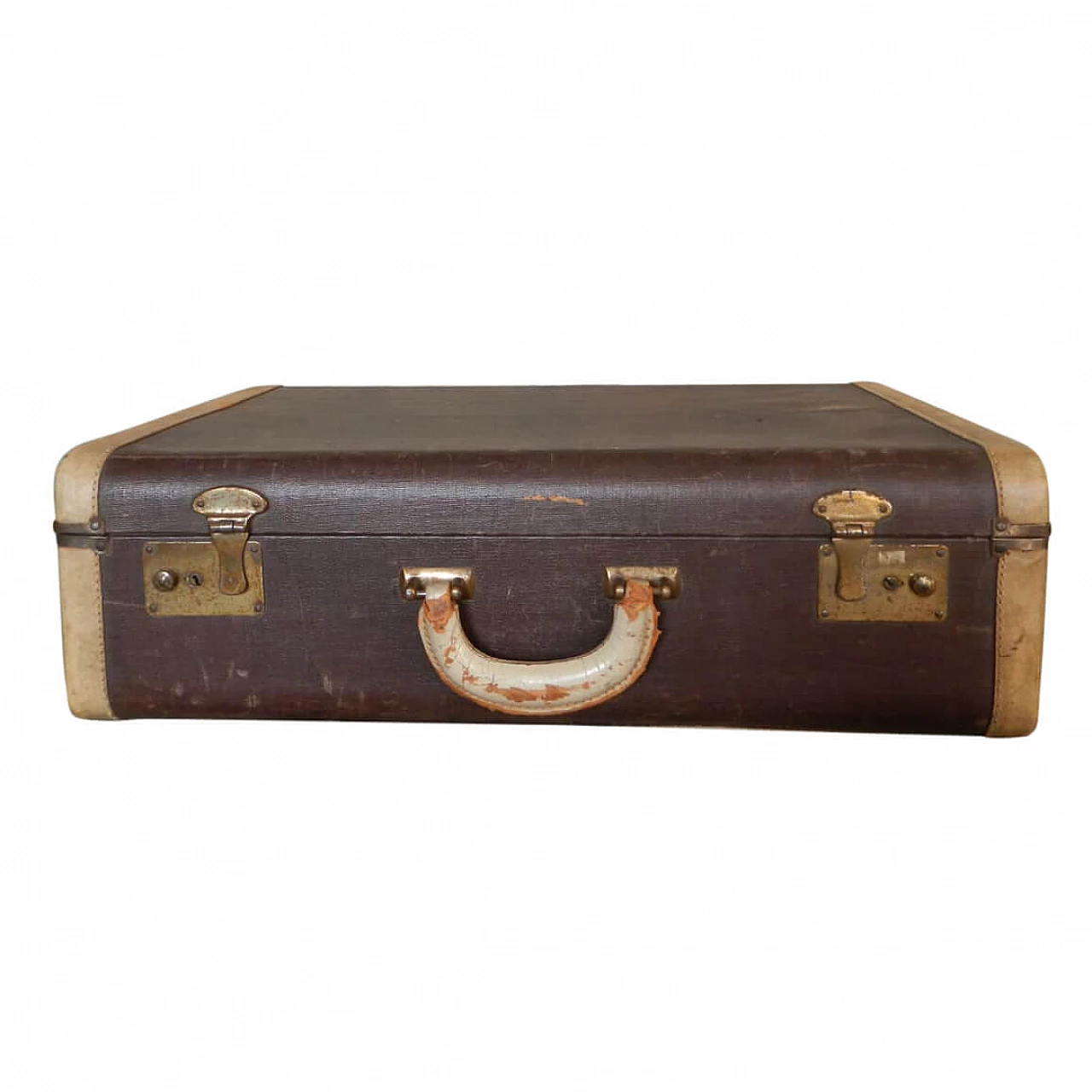Leather suitcase, 1930's 1102498