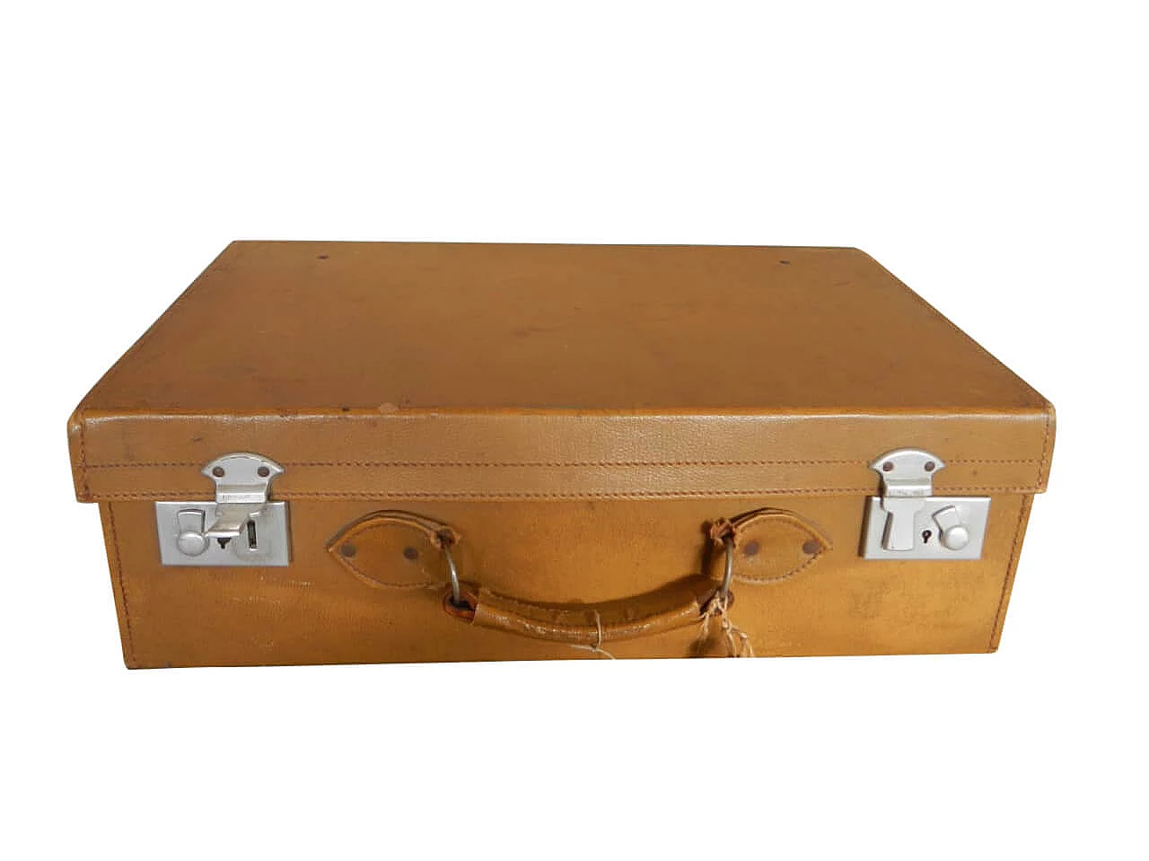 Leather suitcase, 1930's 1102502