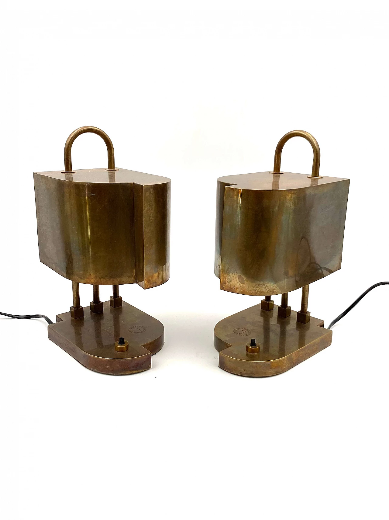 Marcel Breuer Bauhaus table lamps for "Bauhaus -Weimar -Staatliches" 1940 -1950 1102553