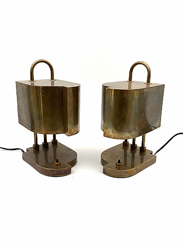 Marcel Breuer Bauhaus table lamps for Bauhaus -Weimar -Staatliches 1940 -1950