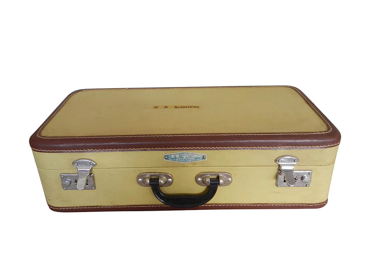 Valigia gialla Hamilton, anni '70 1102573