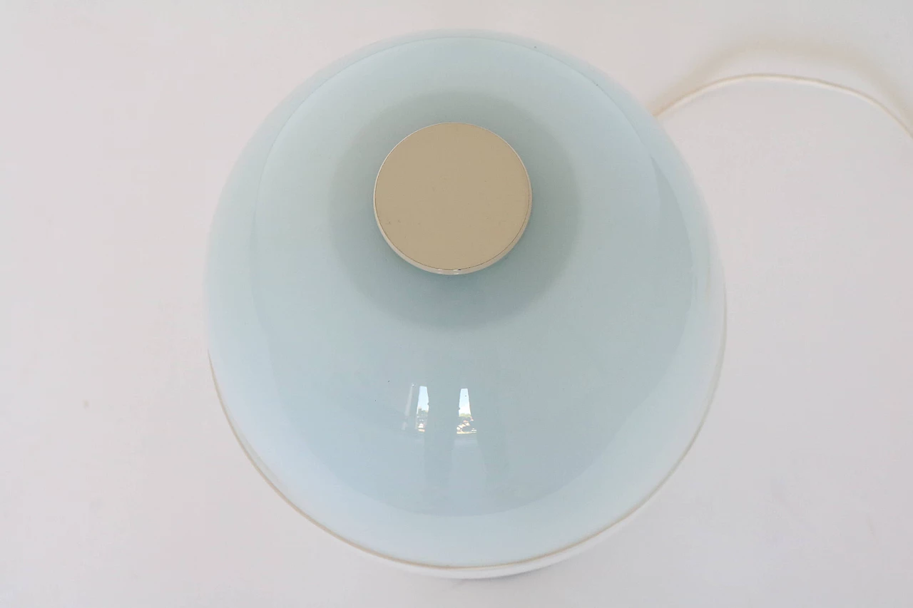 Lampada da tavolo in vetro Leucos, anni '70 1102651