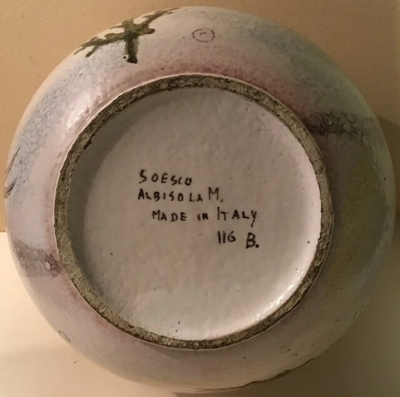 Ceramic vase with fish, Albisola 1102698