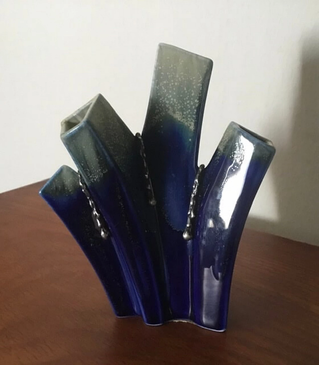 Enamelled ceramic vase 1102704