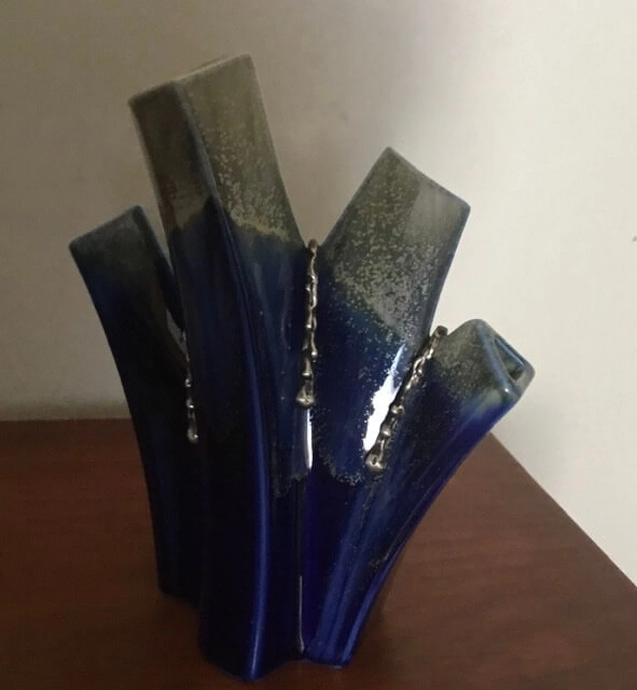 Enamelled ceramic vase 1102705