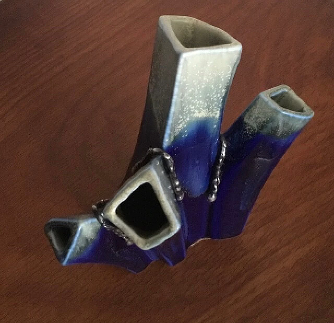 Enamelled ceramic vase 1102707