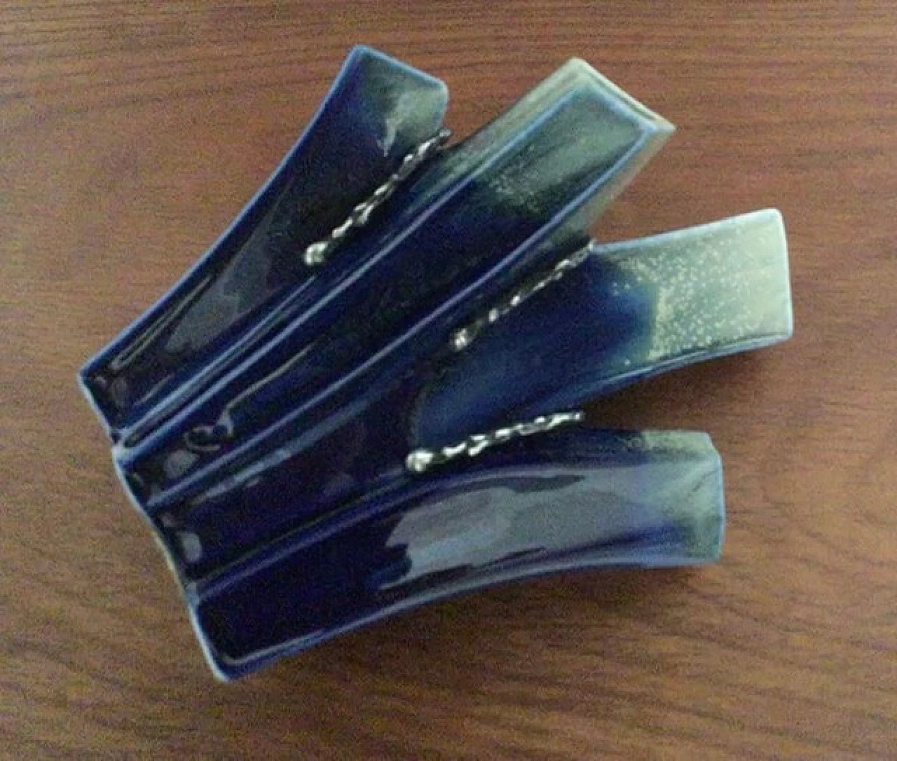 Enamelled ceramic vase 1102709