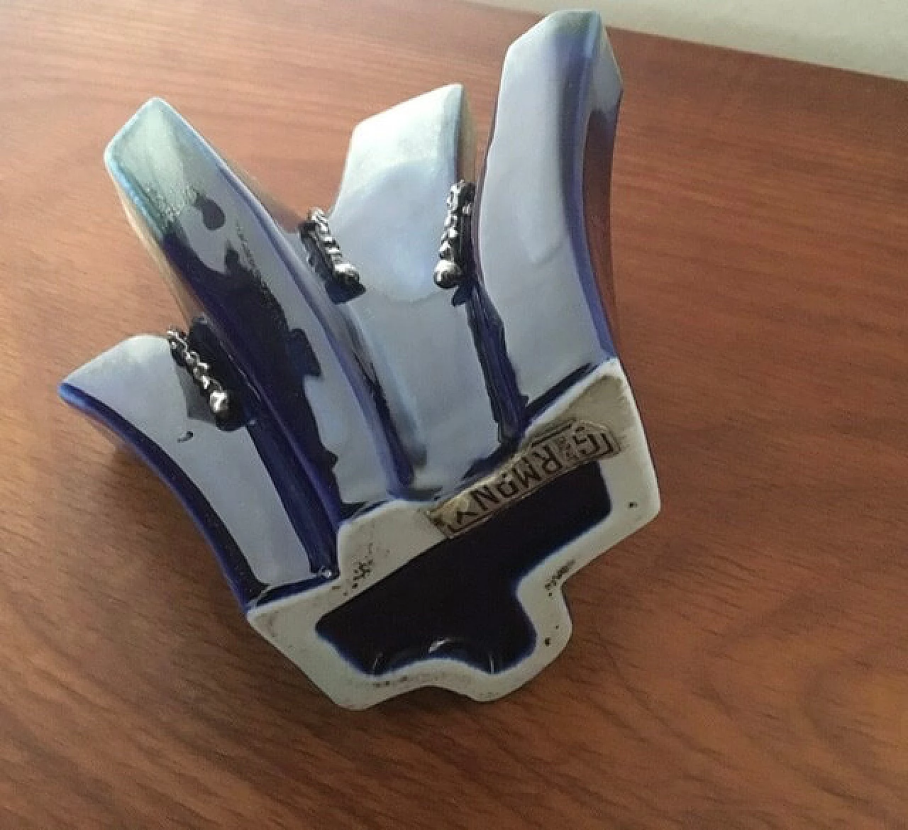 Enamelled ceramic vase 1102710