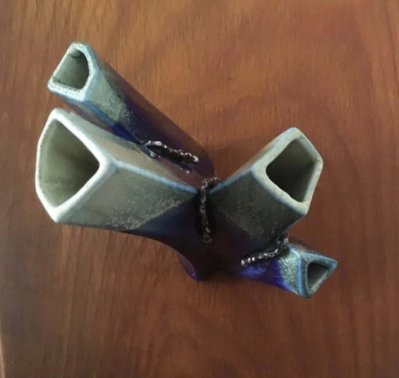 Enamelled ceramic vase 1102712