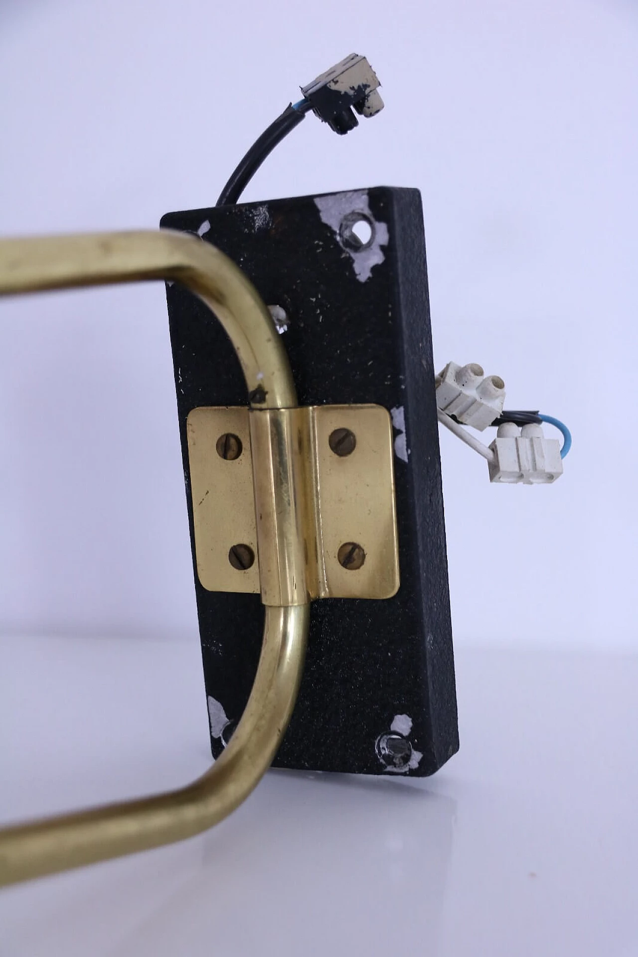 Lampada a braccio da muro con coppa in vernice goffrata 1102809