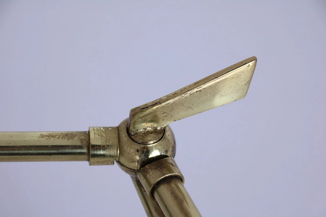 Lampada a braccio da muro con coppa in vernice goffrata 1102813