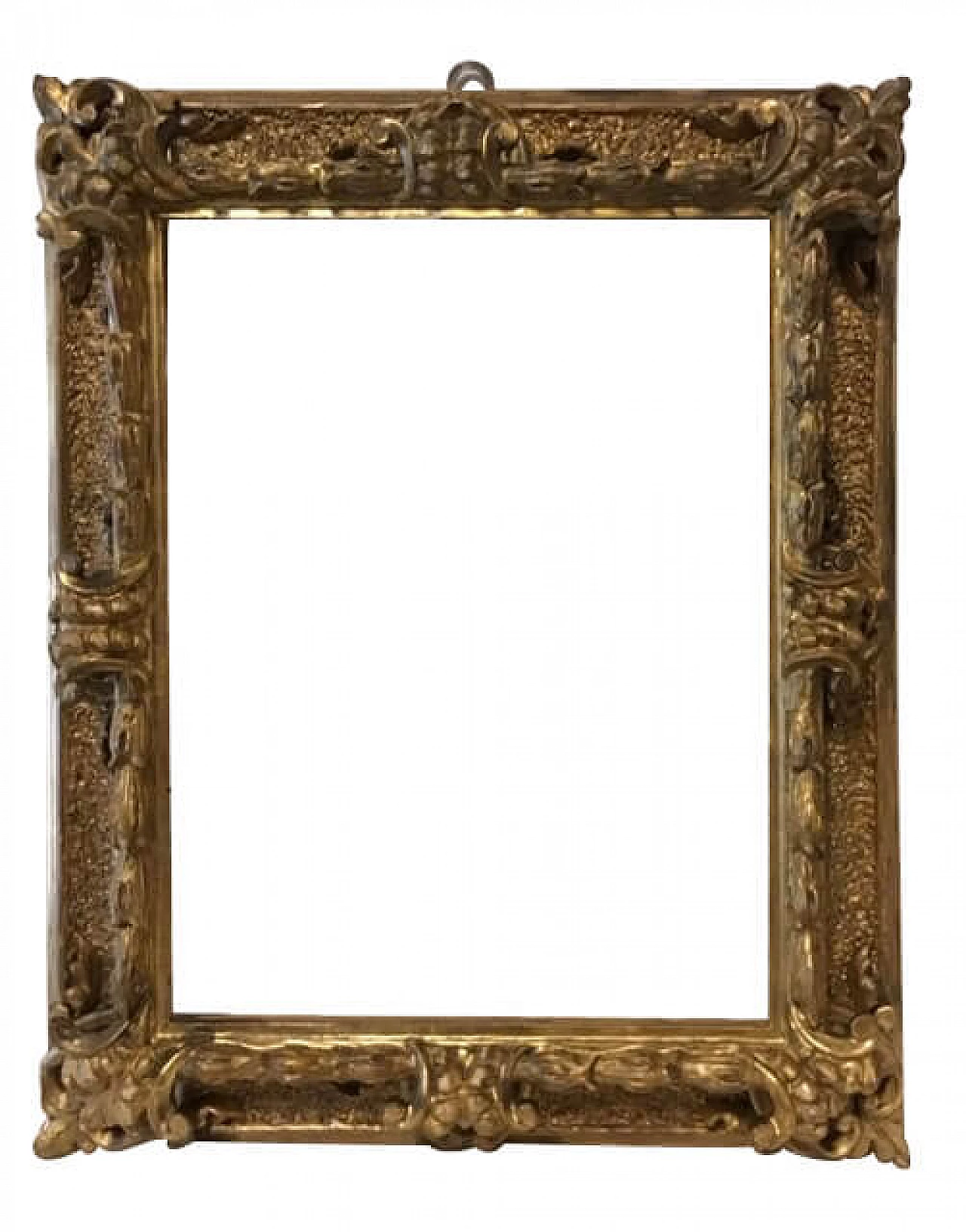 Leaf-shaped gilded wooden frame, late 19th century 1103156