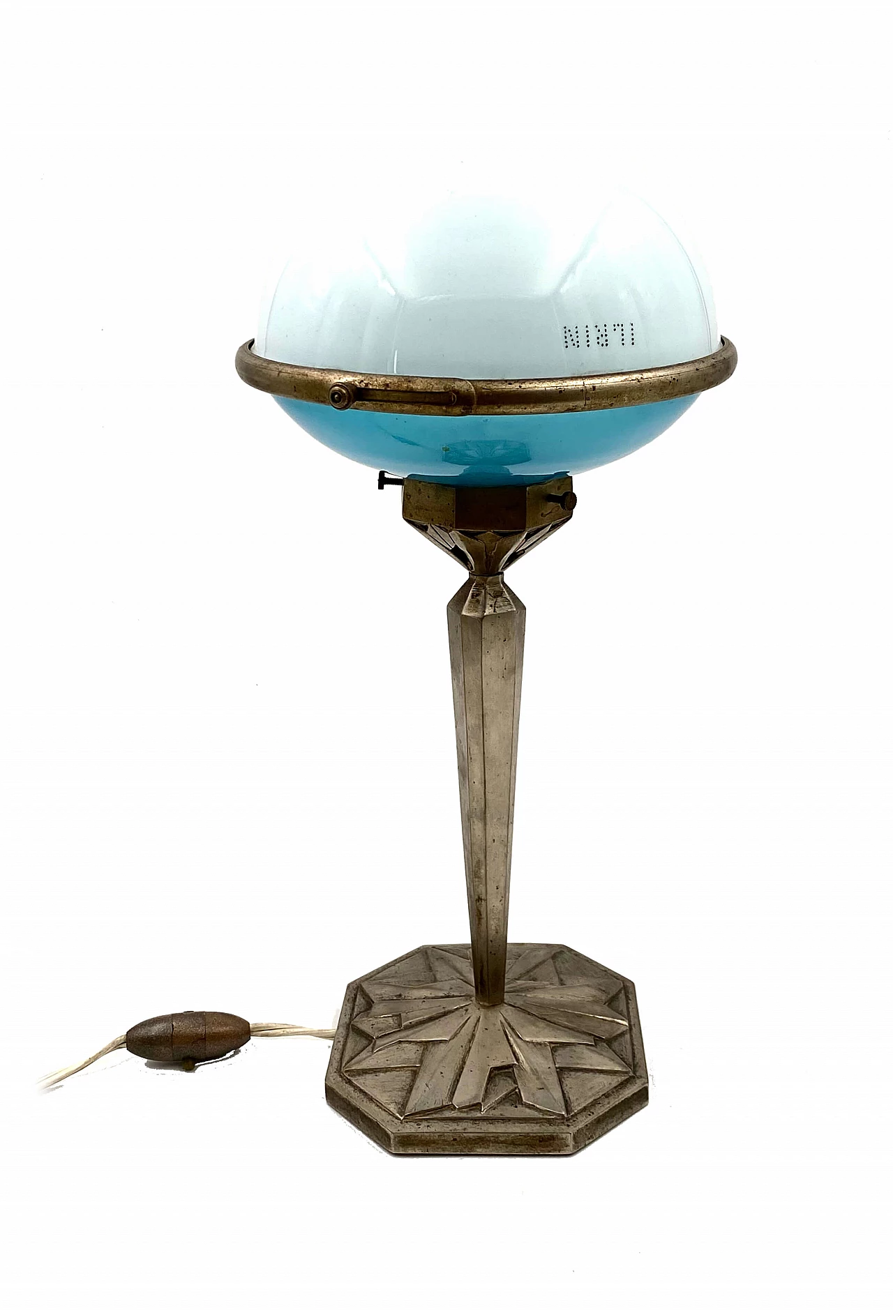 Ilrin Art Déco table lamp Mod. 120, L.BosiI & Cie, France, circa 1920 1103175