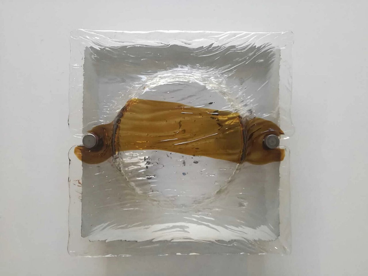 Glass ceiling lamp by Toni Zuccheri 1103399