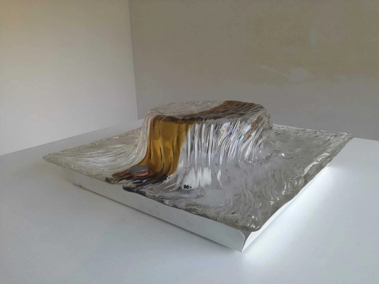 Glass ceiling lamp by Toni Zuccheri 1103401