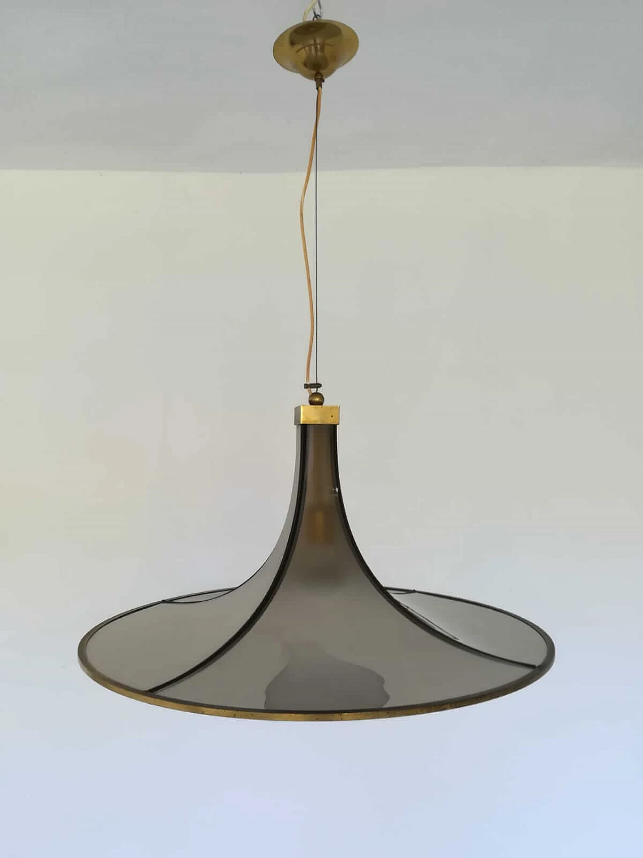 Glass chandelier by Angelo Brotto for Esperia, 1970s 1103411