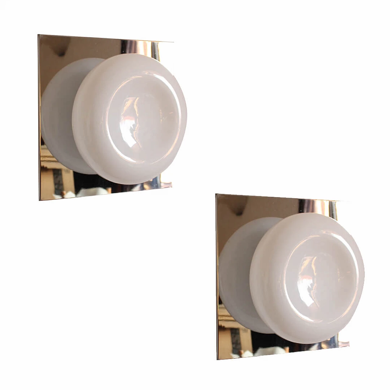 Pair of Pia 1 wall sconce by Gregorietti for Sirrah 1103418