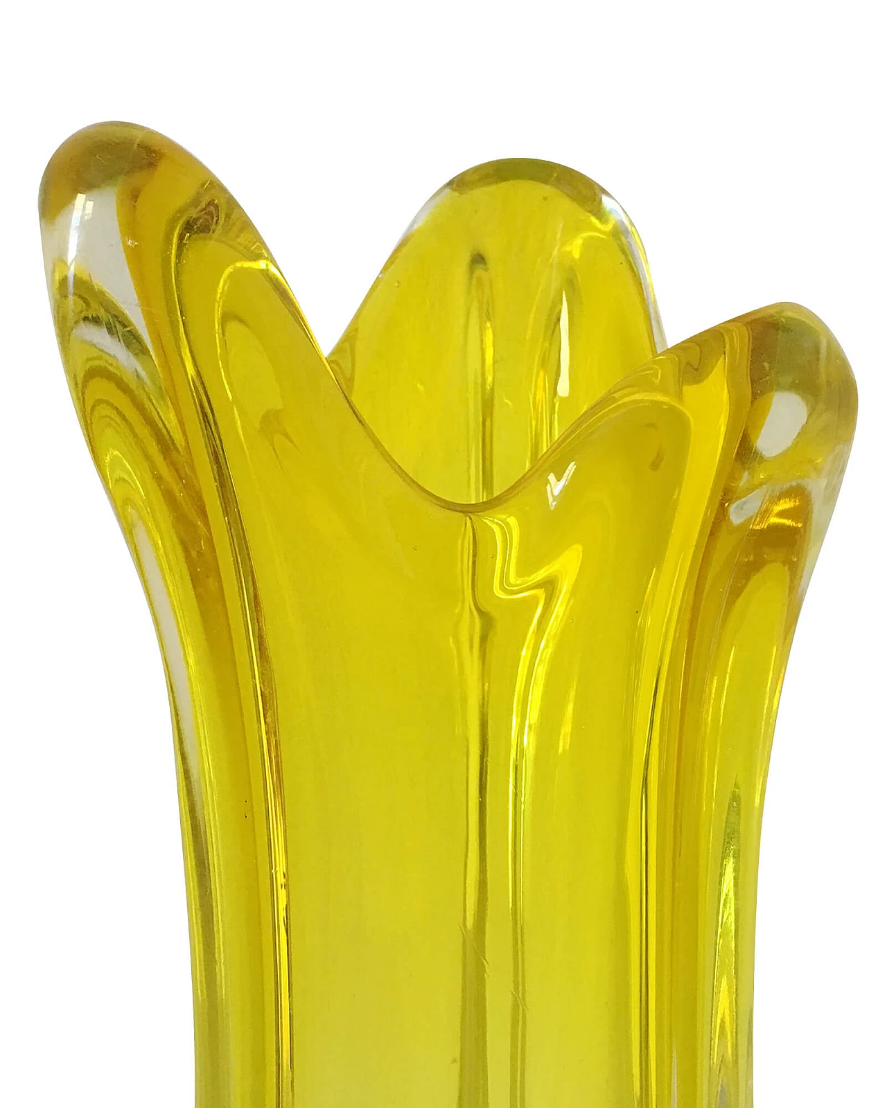 Murano submerged glass vase, 1970s 1103463