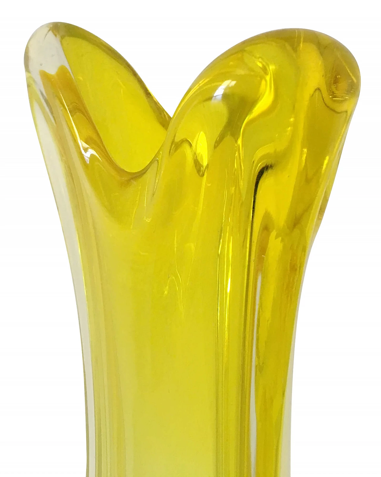 Murano submerged glass vase, 1970s 1103465