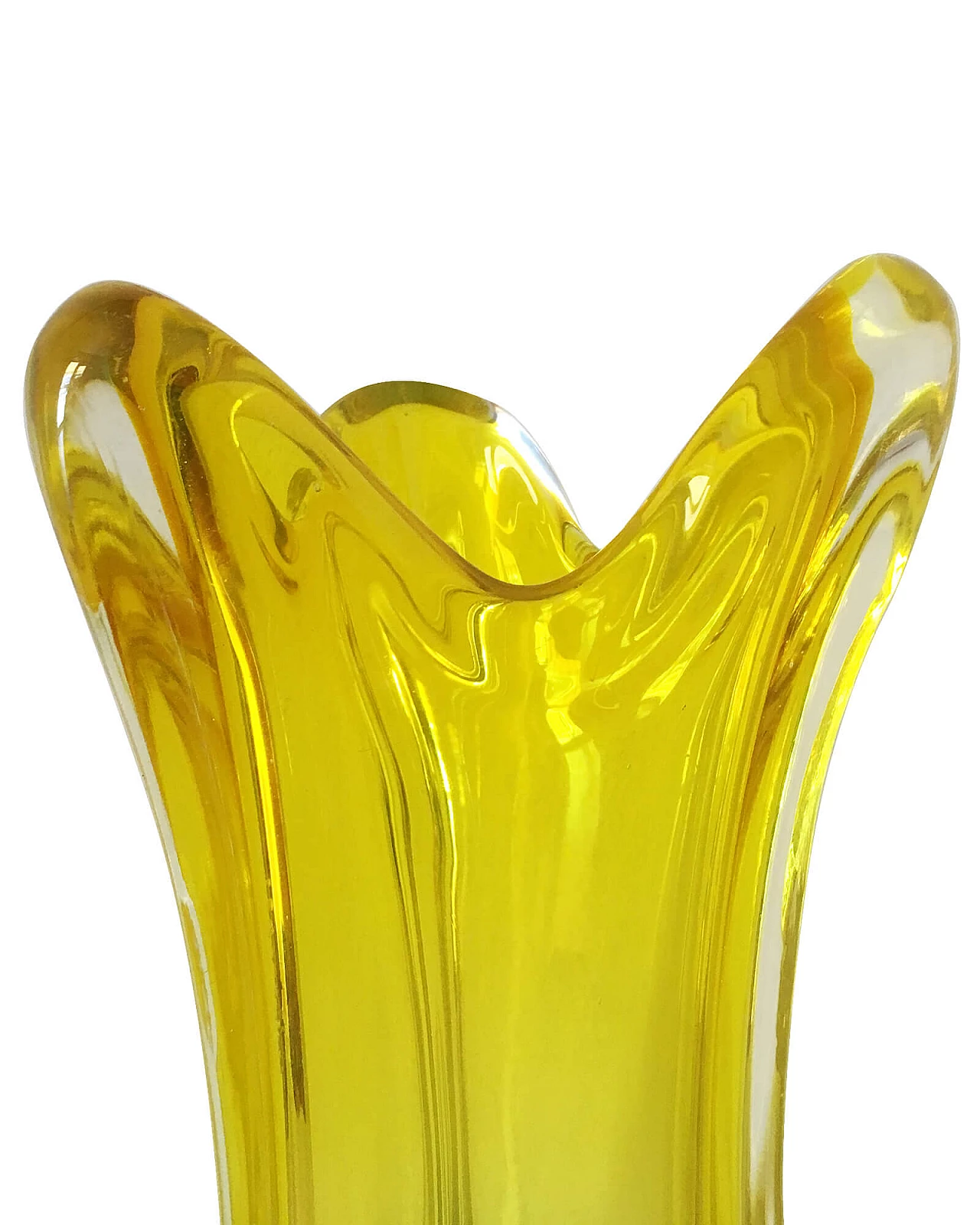 Murano submerged glass vase, 1970s 1103466