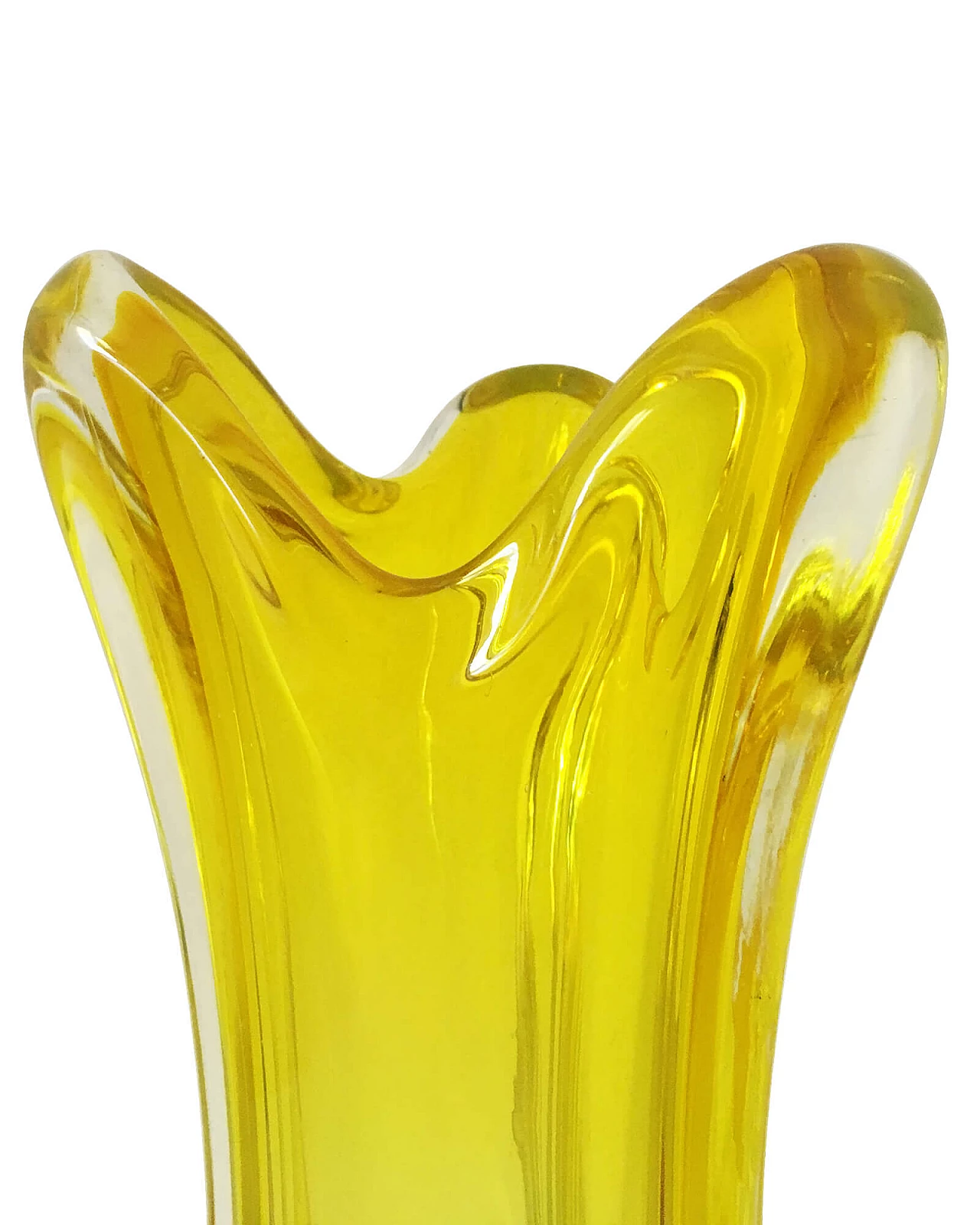 Murano submerged glass vase, 1970s 1103468