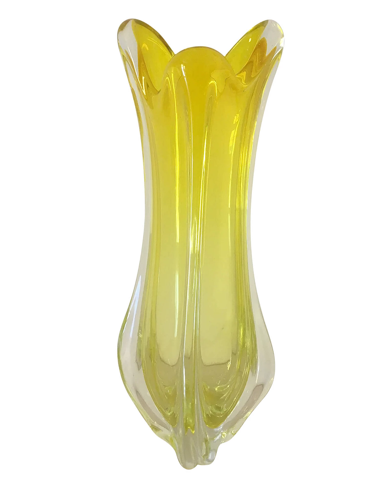Murano submerged glass vase, 1970s 1103473