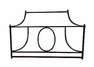 Iron headboard