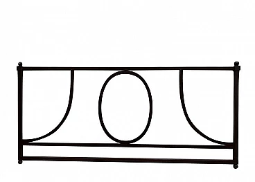 One and a half square iron headboard