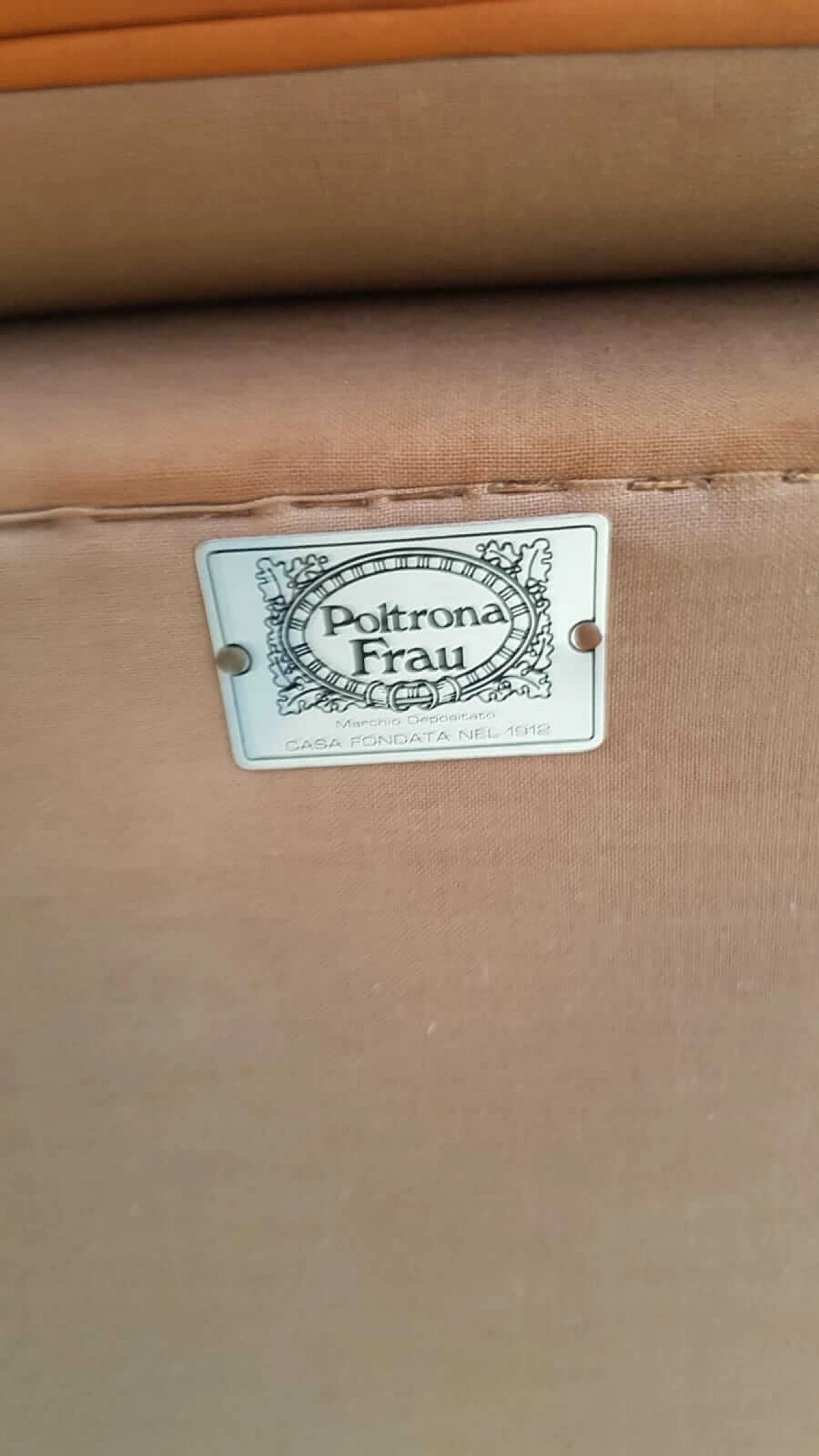 Divano e coppia di poltrone Poppy di Tito Agnoli per Poltrona Frau, anni '70 1103689