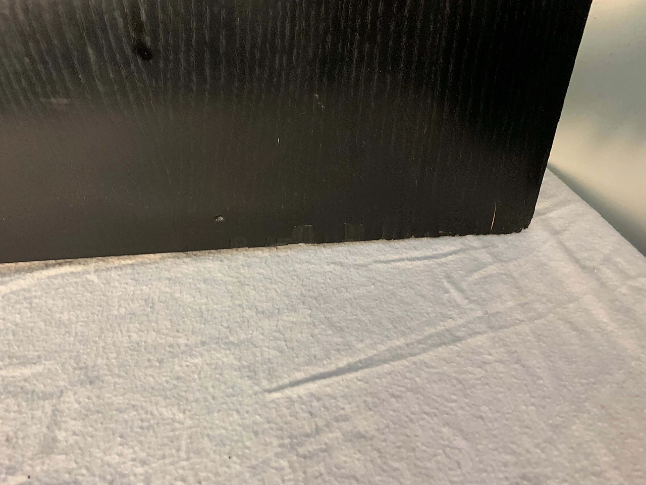 Porta in rovere con oblò, anni '70 1103698