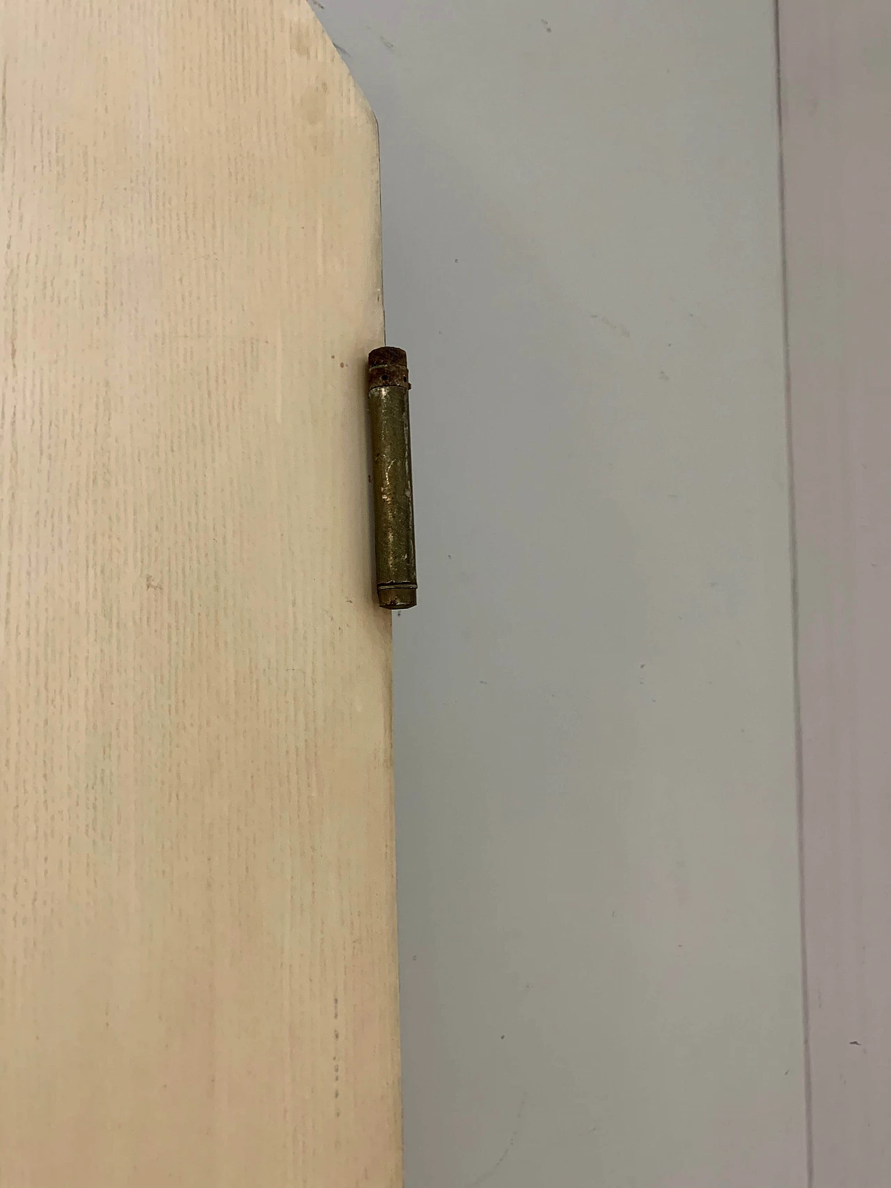 Oak door with porthole, 70s 1103704