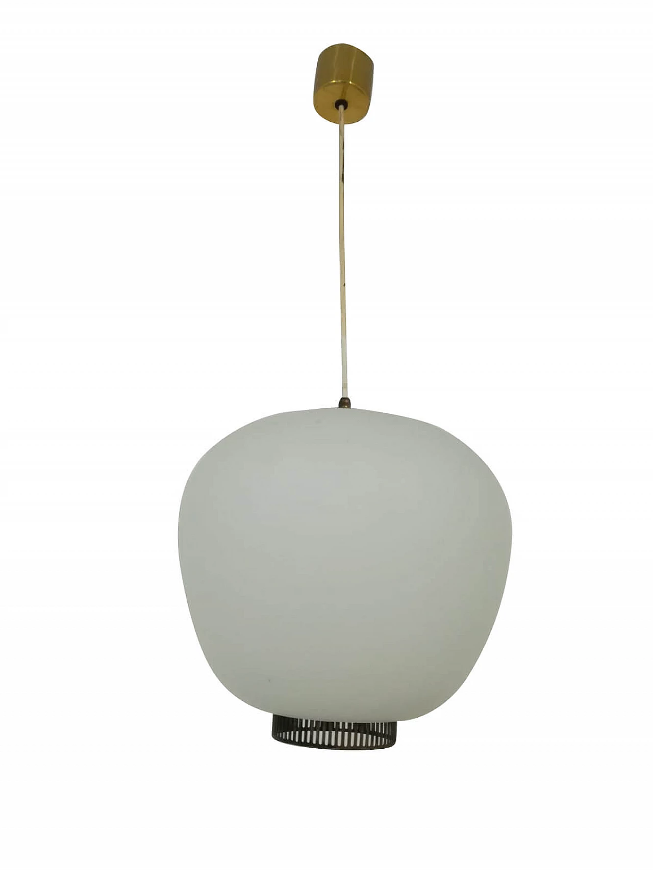 Satined glass lamp by Gino Sarfatti for Arteluce 1103963