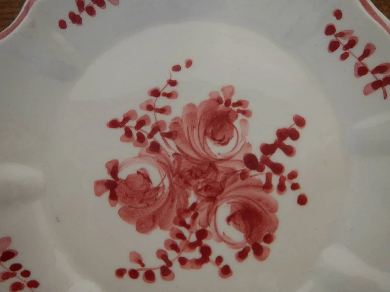 Coppia di piatti di La Fiorita Nove, in ceramica dipinta, anni 60 1104020