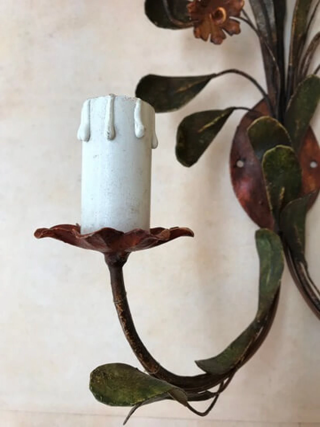 Pair of "Bunch of flowers" wall sconce 1104053